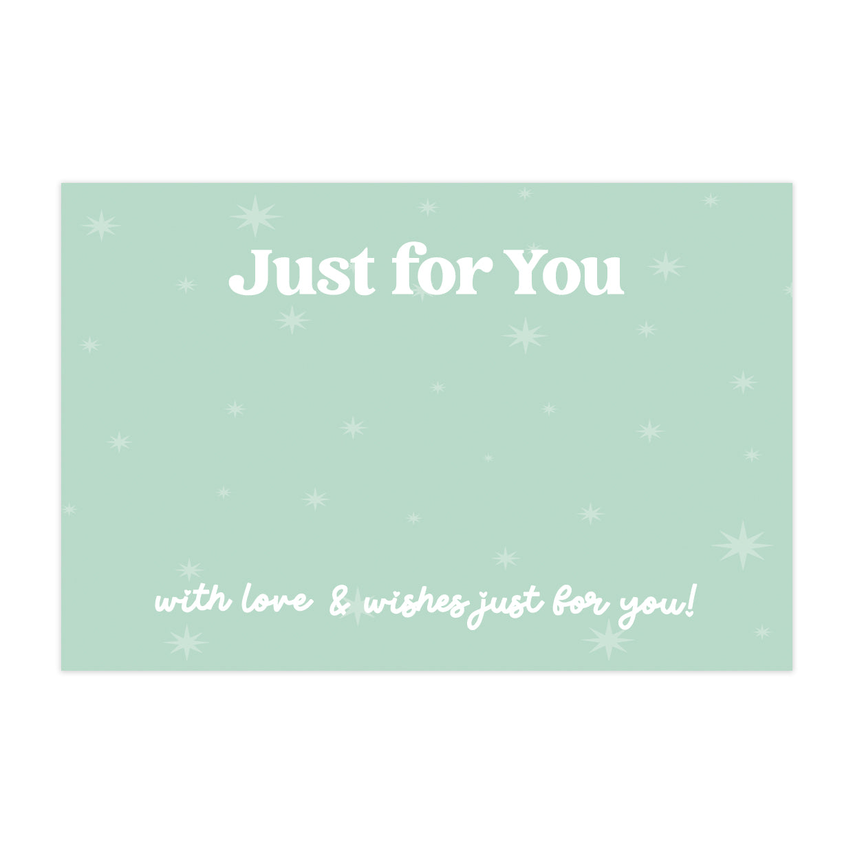 Just for You