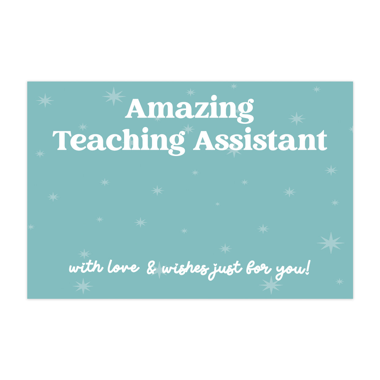 Amazing Teaching Assistant