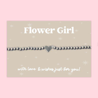 Wedding Wishes Collection – Heart Bracelets, Earrings, Necklaces & Friendship Bracelets | Bridal Party Jewellery Gifts