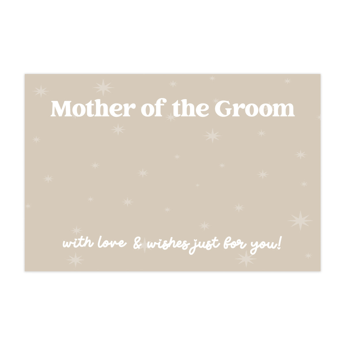 Mother of the Groom