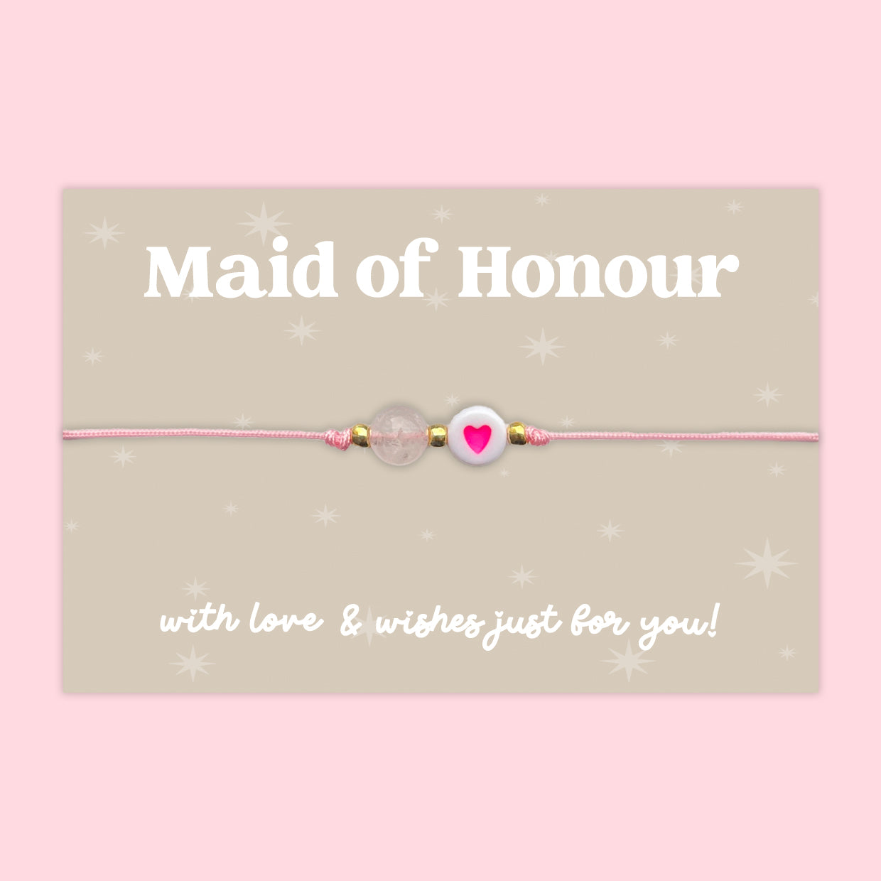 Wedding Wishes Collection – Heart Bracelets, Earrings, Necklaces & Friendship Bracelets | Bridal Party Jewellery Gifts