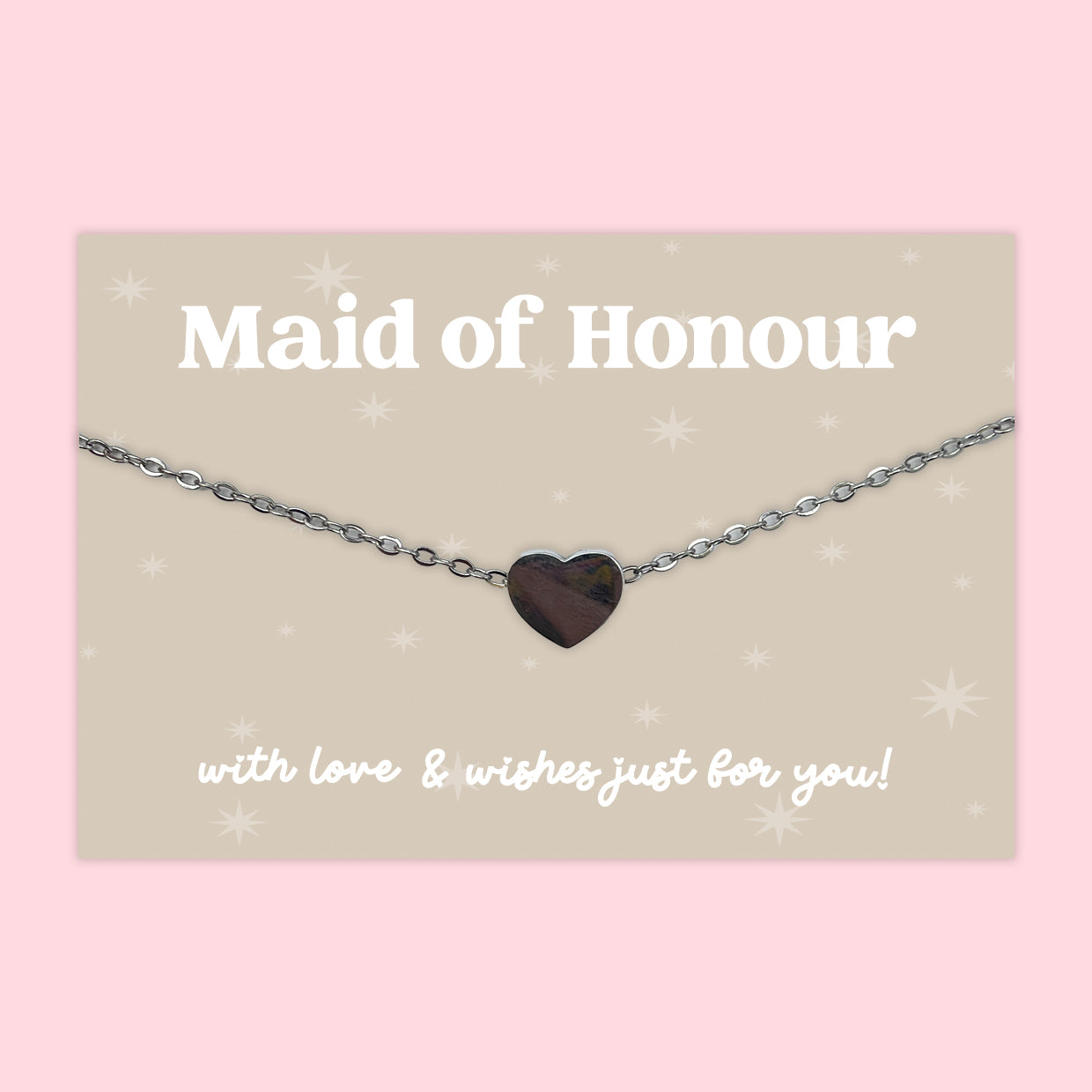 Wedding Wishes Collection – Heart Bracelets, Earrings, Necklaces & Friendship Bracelets | Bridal Party Jewellery Gifts