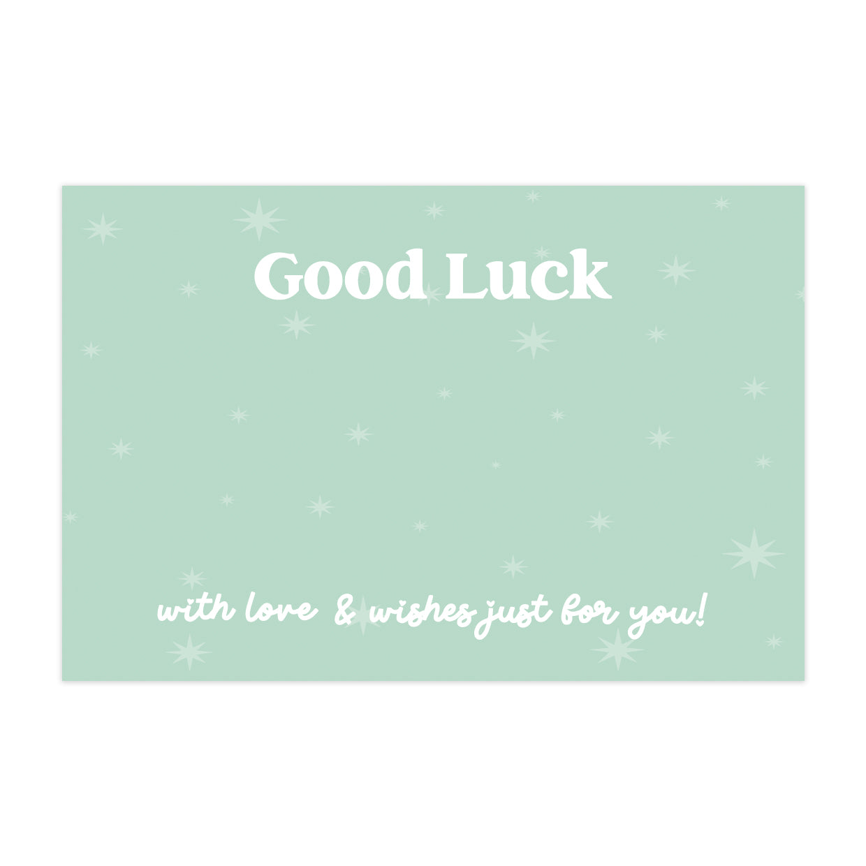 Good Luck