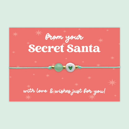 Secret Santa - Adjustable Heart Friendship Bracelet
