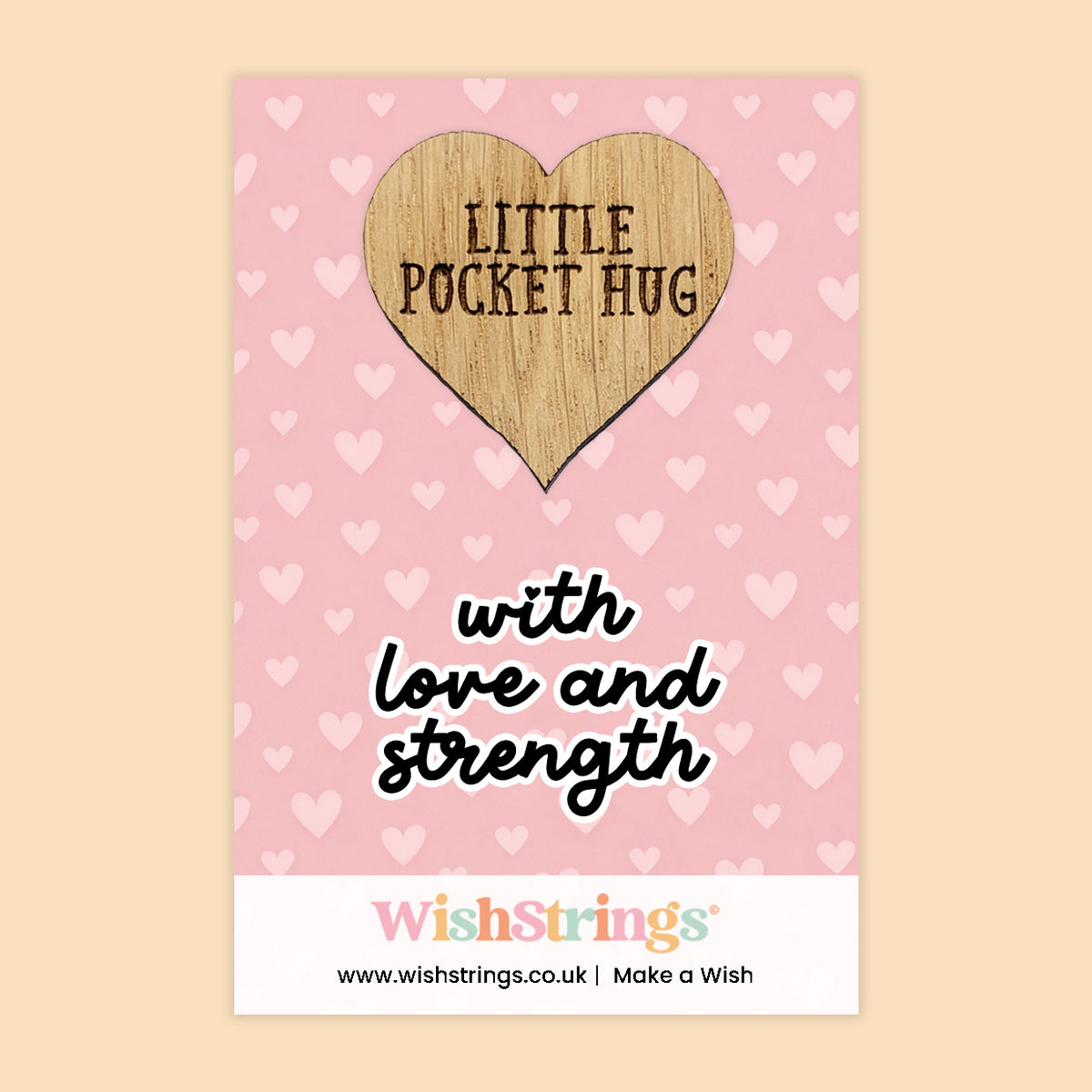 Sent with Comfort & Care Collection – 6 Pocket Hugs & 6 WishStrings | Sympathy & Support Gifts | Handmade Keepsakes