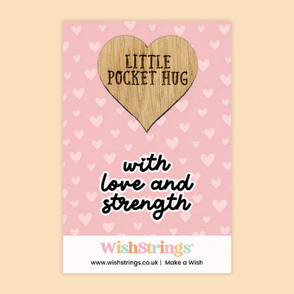Sent with Comfort & Care Collection – 6 Pocket Hugs & 6 WishStrings | Sympathy & Support Gifts | Handmade Keepsakes