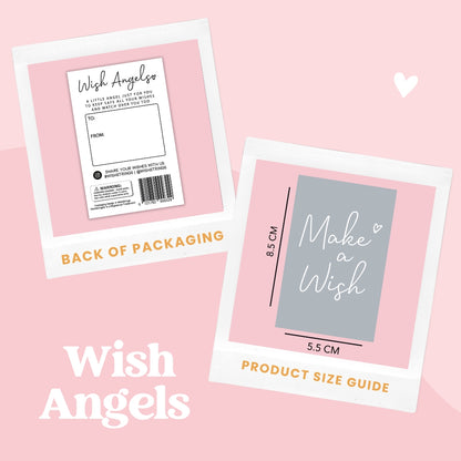 Wish Angels - Choose Design | Clip-On Keepsake Charm on Gift Card | Choose Your Own Design | Thoughtful Gifts for All Occasions