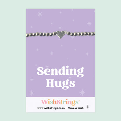 Sending Hugs - Heart Stretch Bracelet