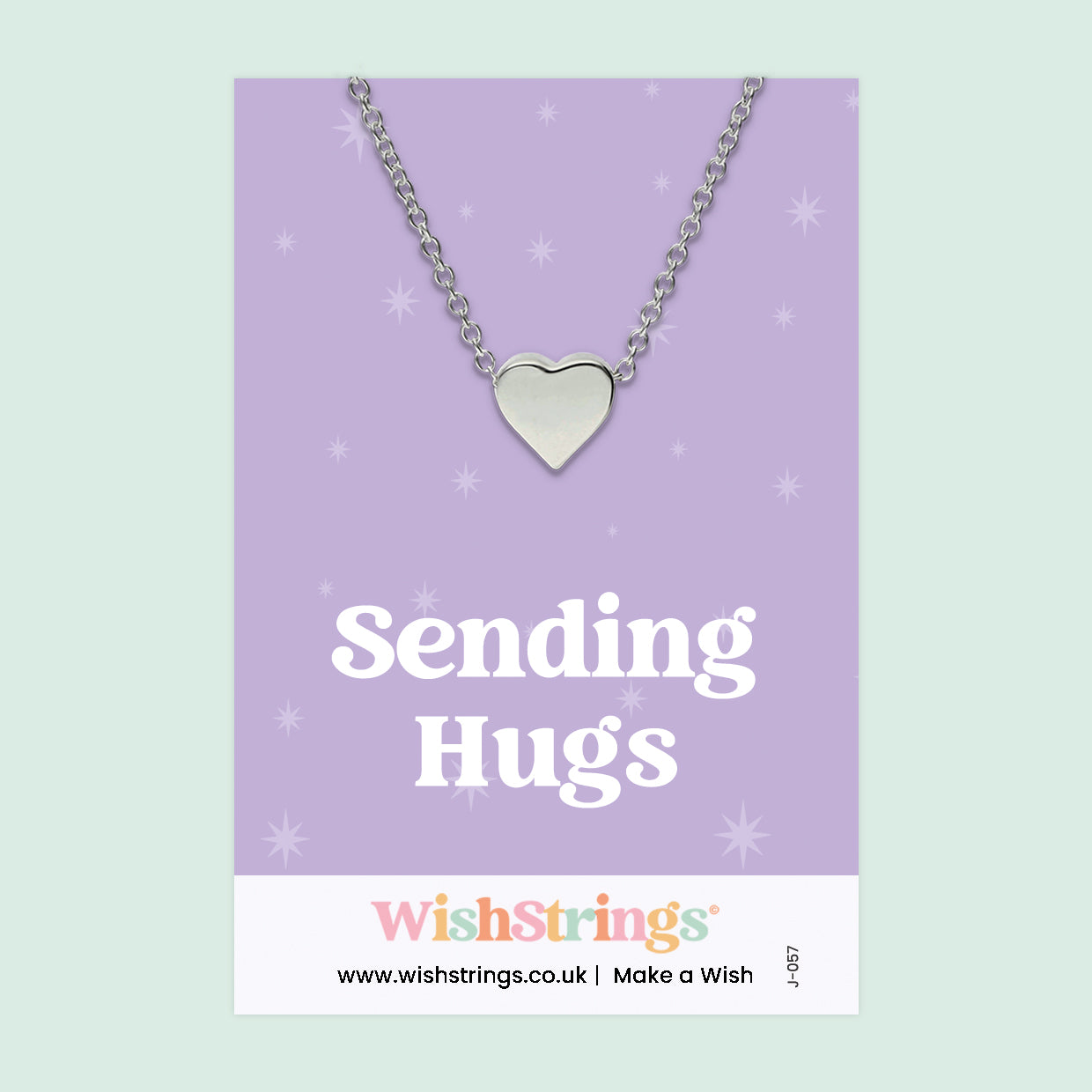 Sending Hugs - Heart Necklace