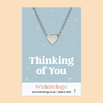Heart Necklaces - Choose Design | Stainless Steel Heart Pendant Necklace on Themed Gift Card | Choose Your Own Design | Sentimental Jewellery for All Occasions
