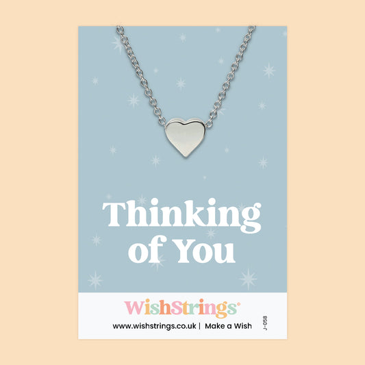 Thinking of you - Heart Necklace