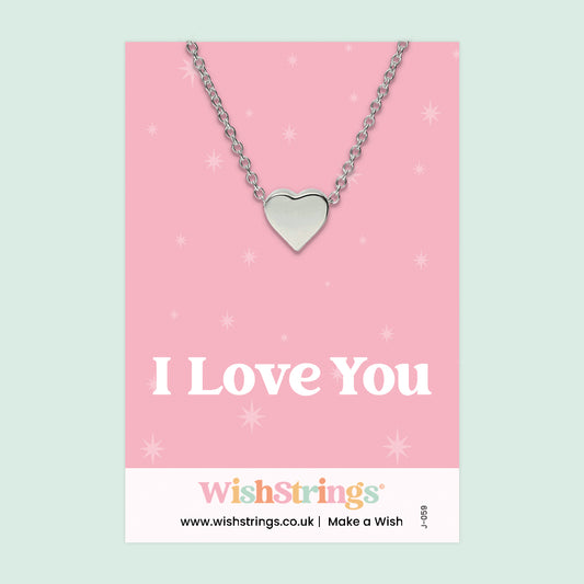 I Love You - Heart Necklace