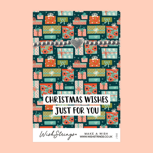 Christmas Wishes - Heart Stretch Bracelet