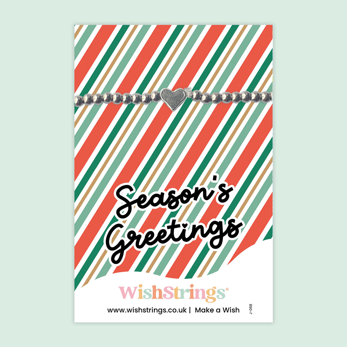 Season’s Greetings - Heart Stretch Bracelet