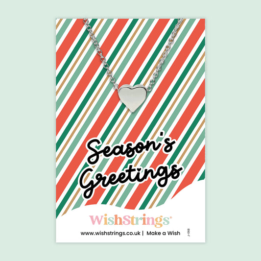 Season’s Greetings - Heart Necklace