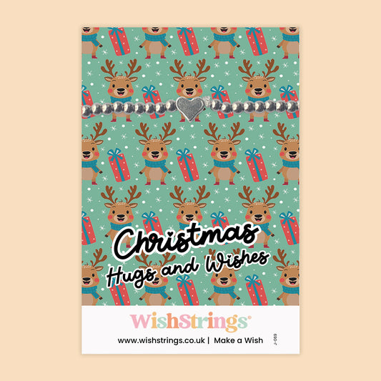 Christmas Hugs & Wishes - Heart Stretch Bracelet