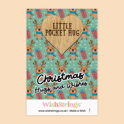 Christmas Collection – Festive Wish Bracelets & Pocket Hug Tokens | Handmade Keepsakes with Charms & Seasonal Quotes | Thoughtful Stocking Fillers
