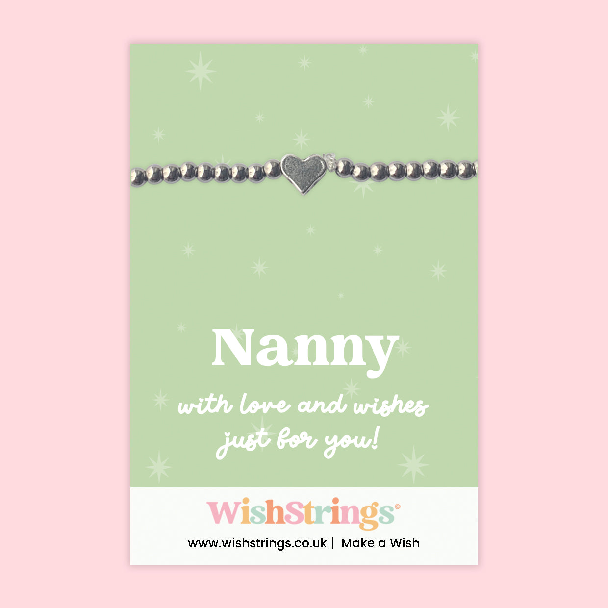 Nanny - Heart Stretch Bracelet