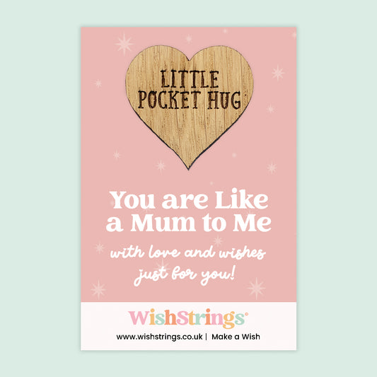 Pocket Hug – You Are Like a Mum to Me | Thoughtful Gift for a Mother Figure | Keepsake Token of Love and Appreciation