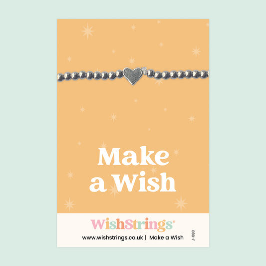 Make A Wish - Heart Stretch Bracelet