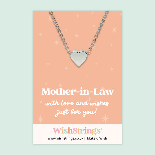 Mother-in-Law - Heart Necklace