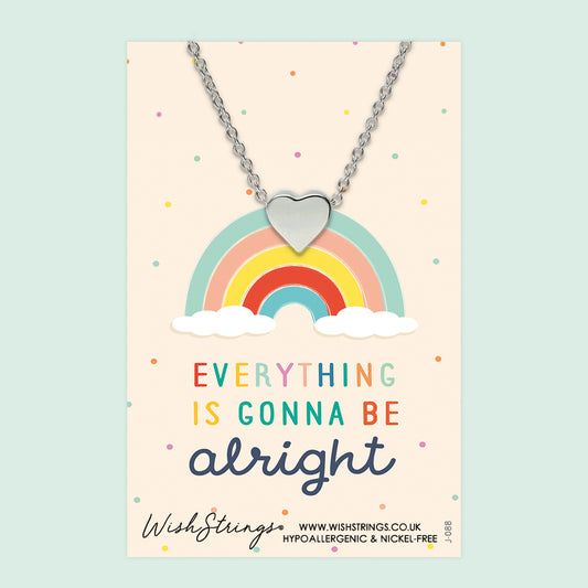 Everything is Gonna Be Alright  - Heart Necklace
