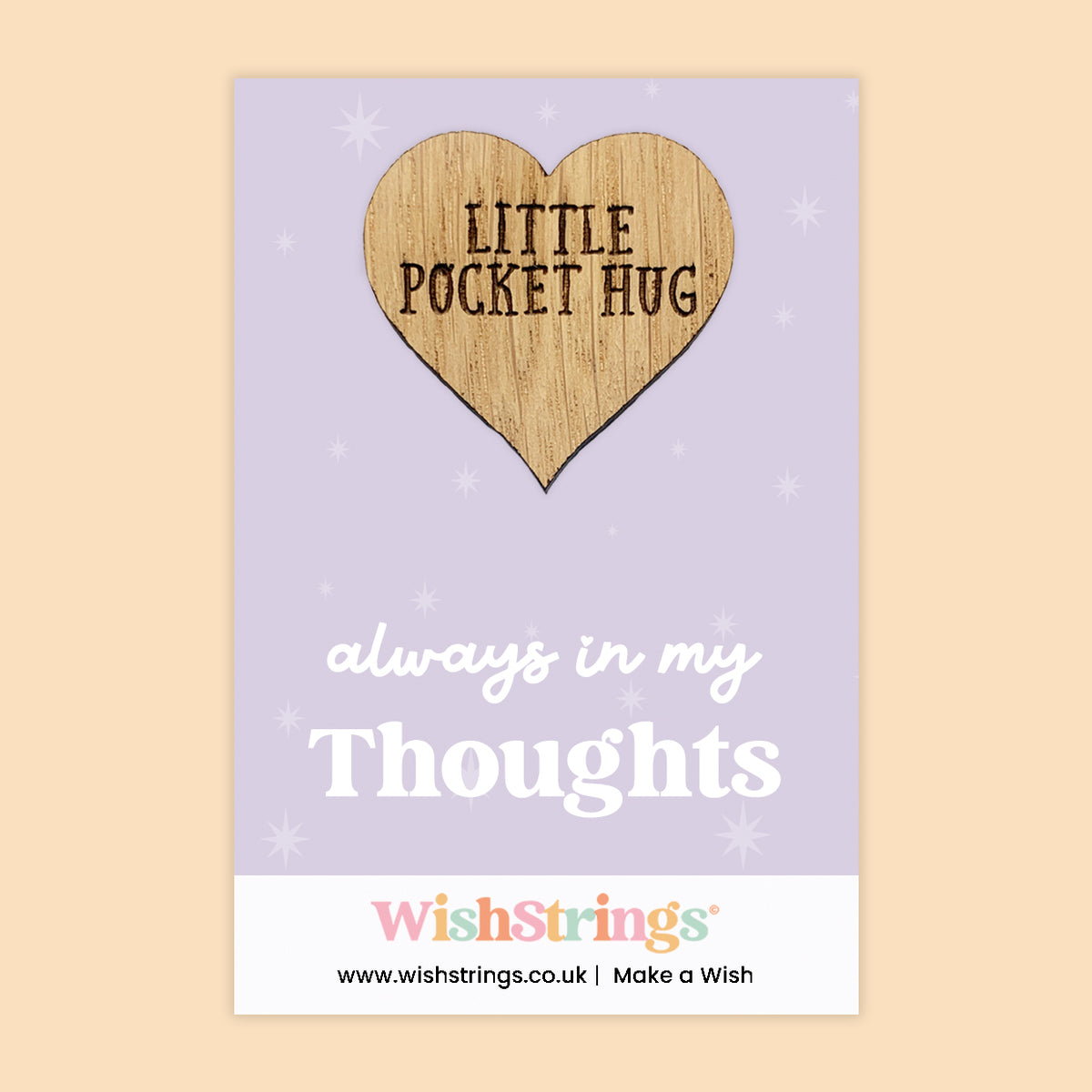 Sent with Comfort & Care Collection – 6 Pocket Hugs & 6 WishStrings | Sympathy & Support Gifts | Handmade Keepsakes