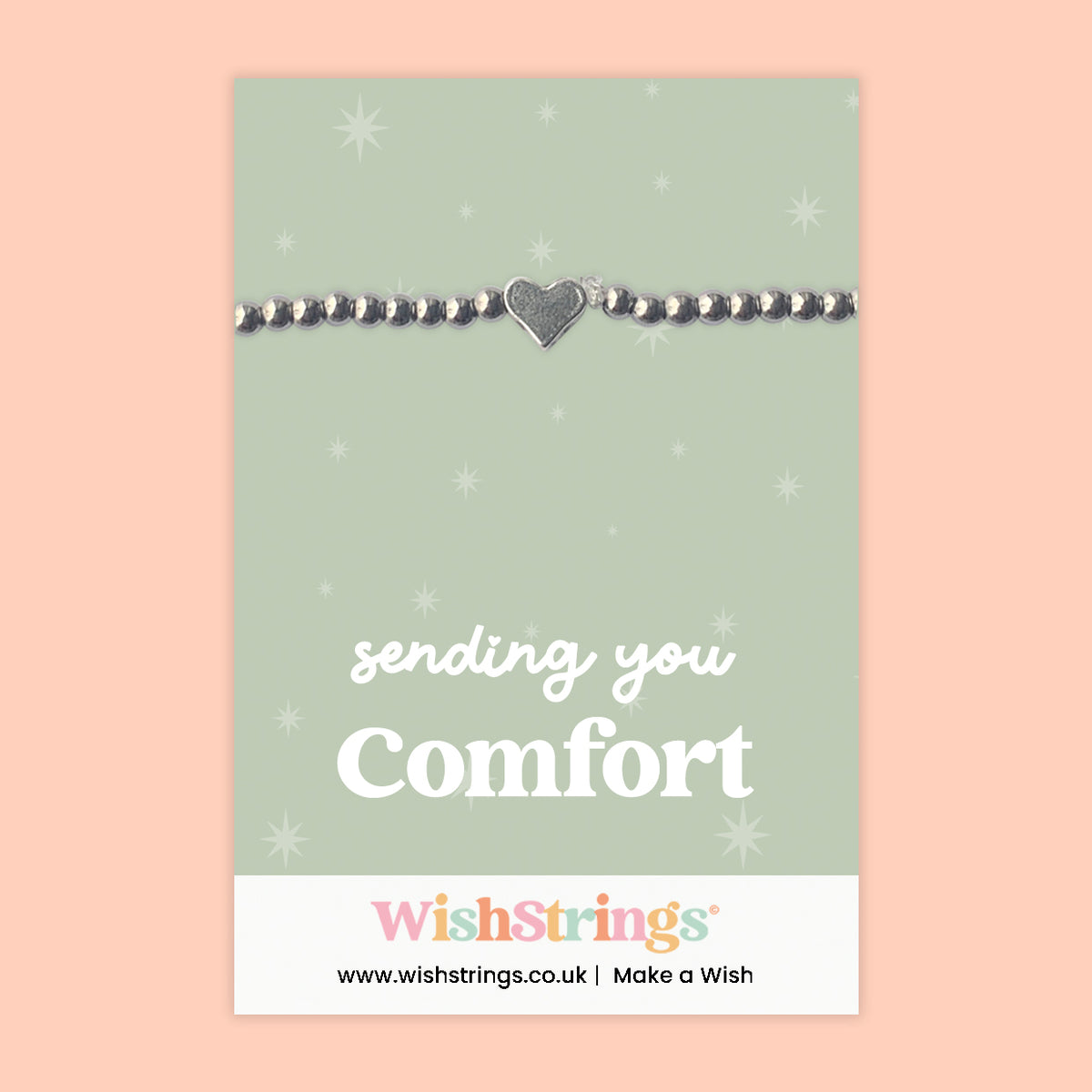 Sending You Comfort - Heart Stretch Bracelet