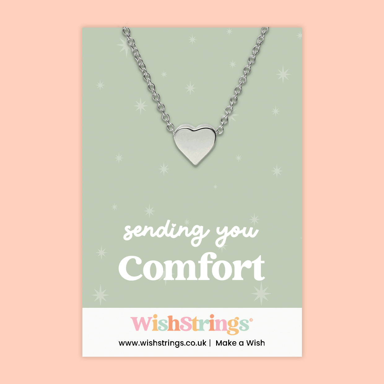 Sending You Comfort - Heart Necklace
