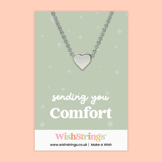 Sending You Comfort - Heart Necklace
