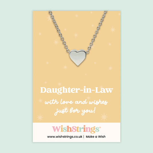 Daughter-in-Law - Heart Necklace