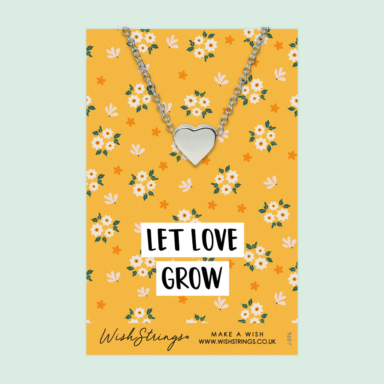 Let Love Grow - Heart Necklace