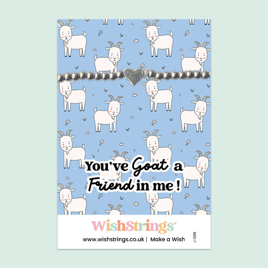 You’ve Goat a Friend in Me - Heart Stretch Bracelet