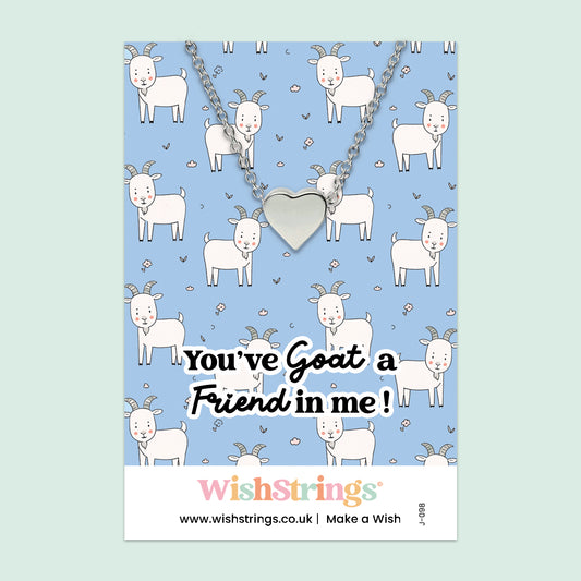 You’ve Goat a Friend in Me - Heart Necklace