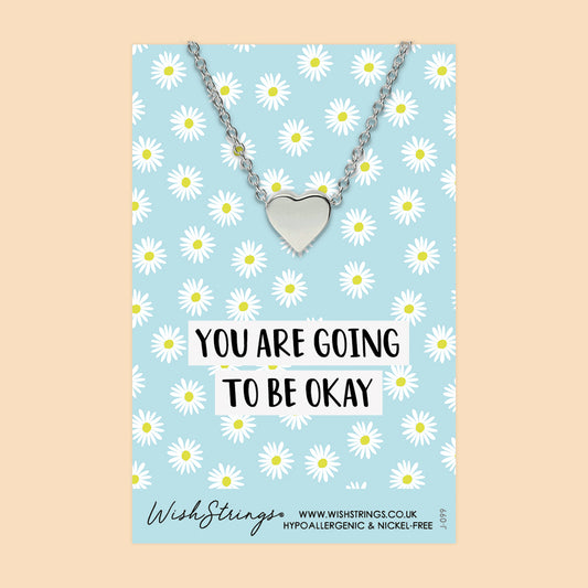 Be Okay - Heart Necklace