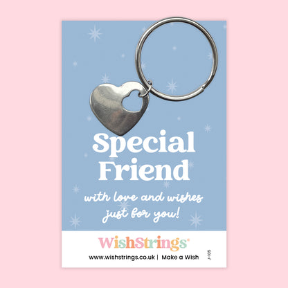 Special Friend - Heart Keyring