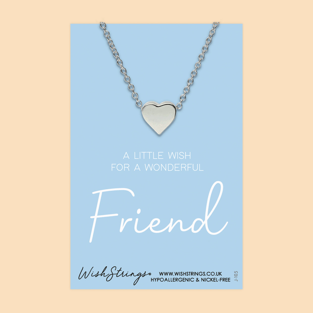 Friend - Heart Necklace