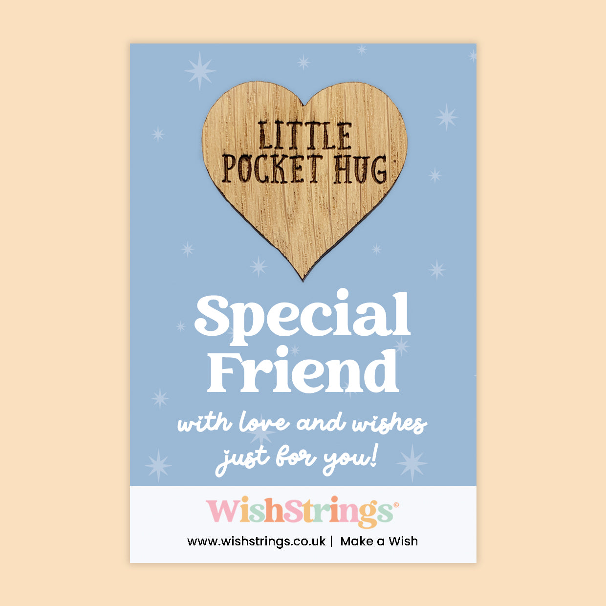 Pocket Hug - Special Friend | Thoughtful Friendship Gift | Keepsake Token for Sending Hugs to a Cherished Friend