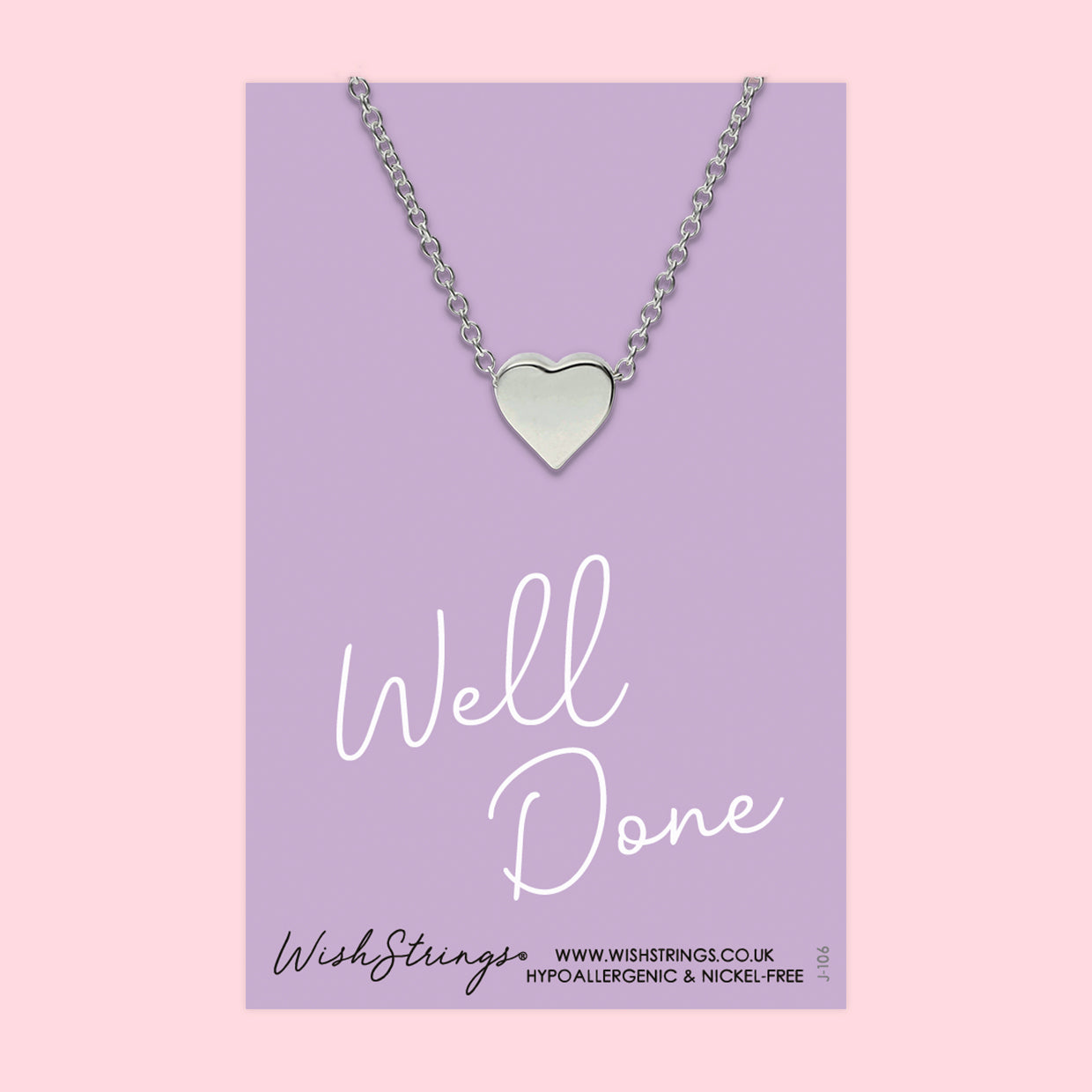 Well Done - Heart Necklace