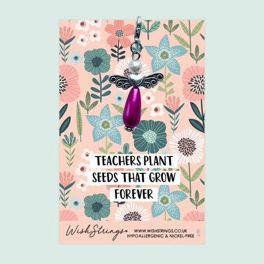 Teachers Plant Seeds - Wish Angel Clip