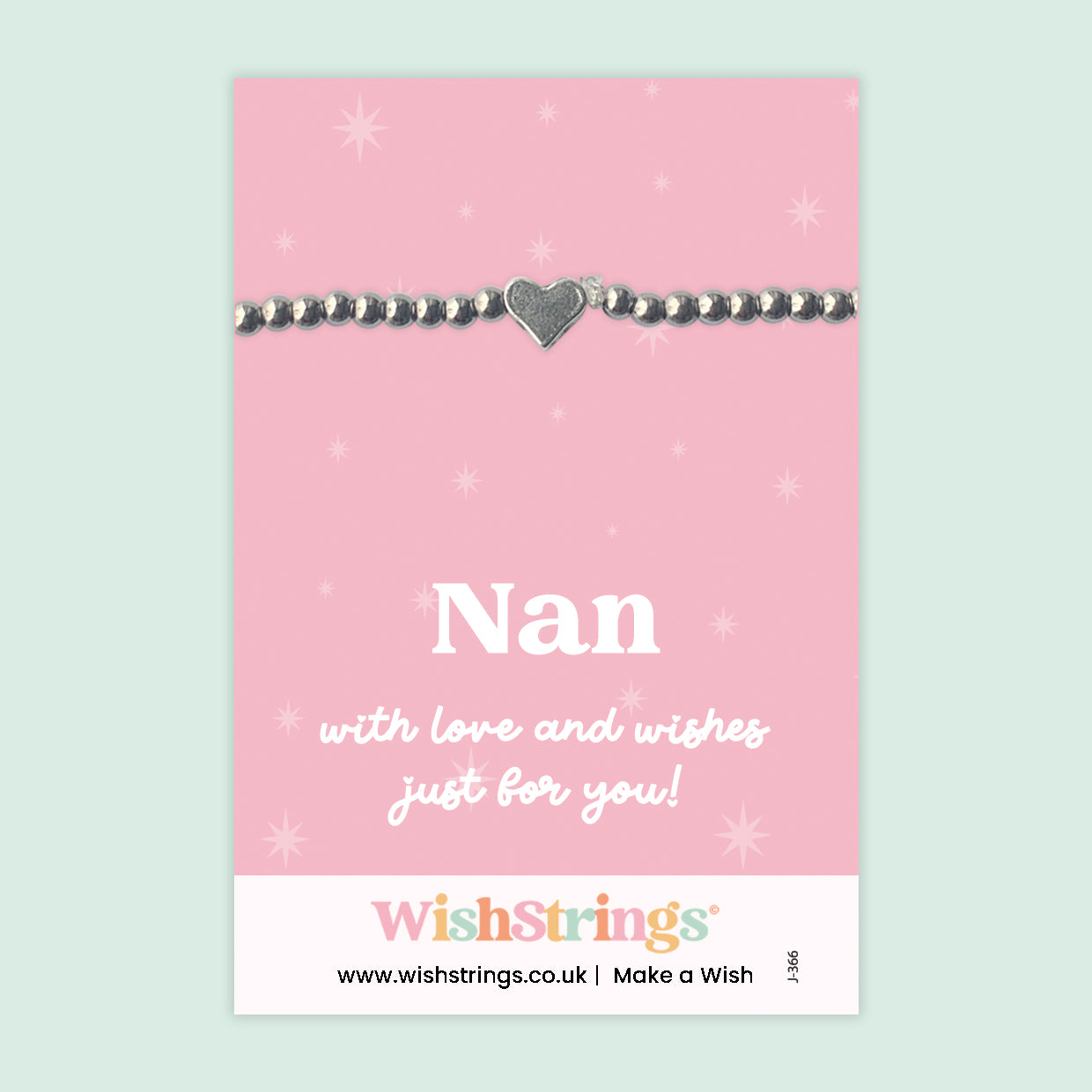 Nan - Heart Stretch Bracelet