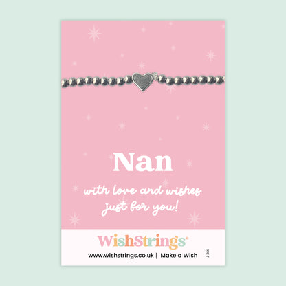 Nan - Heart Stretch Bracelet
