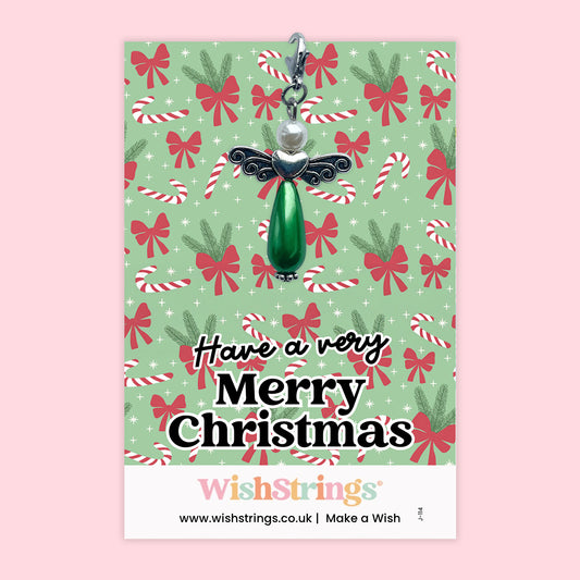 Have a Very Merry Christmas - Wish Angel Clip