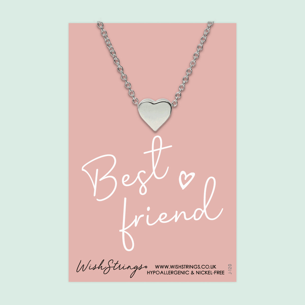 Best Friend - Heart Necklace