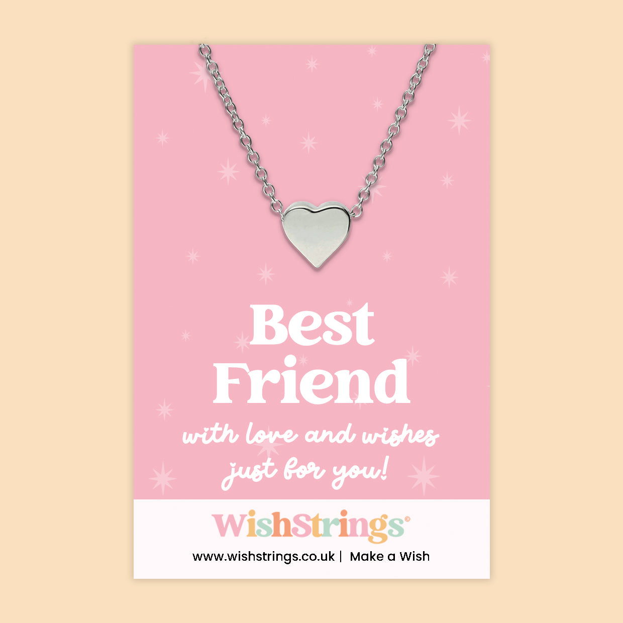 Best Friend - Heart Necklace