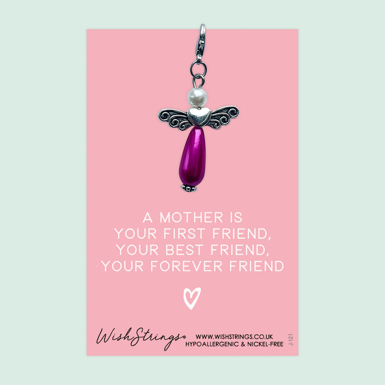 Mother First Friend Best Friend Forever Friend- Wish Angel Clip