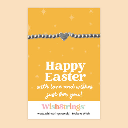 Happy Easter - Heart Stretch Bracelet