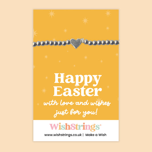 Happy Easter - Heart Stretch Bracelet