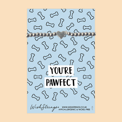 You're Pawfect - Heart Stretch Bracelet