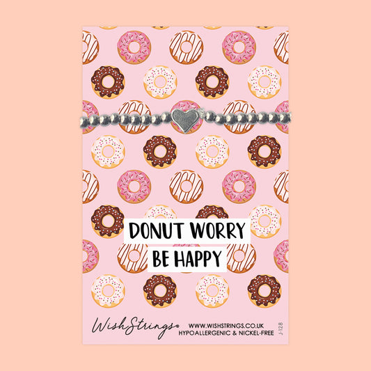 Donut Worry - Heart Stretch Bracelet